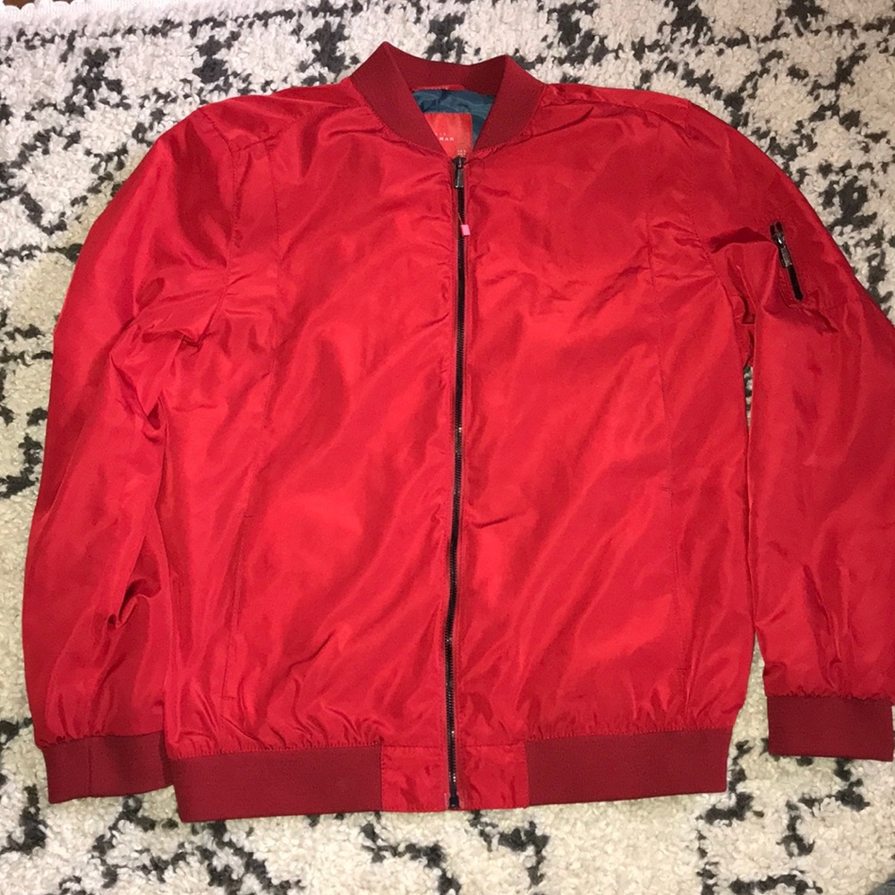 Zara men’s red coat XL